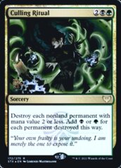 Culling Ritual - Foil - Prerelease Promo